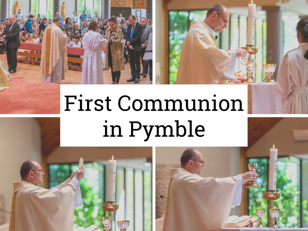 First Communion at Sacred Heart Pymble - Catholic Diocese of Broken Bay