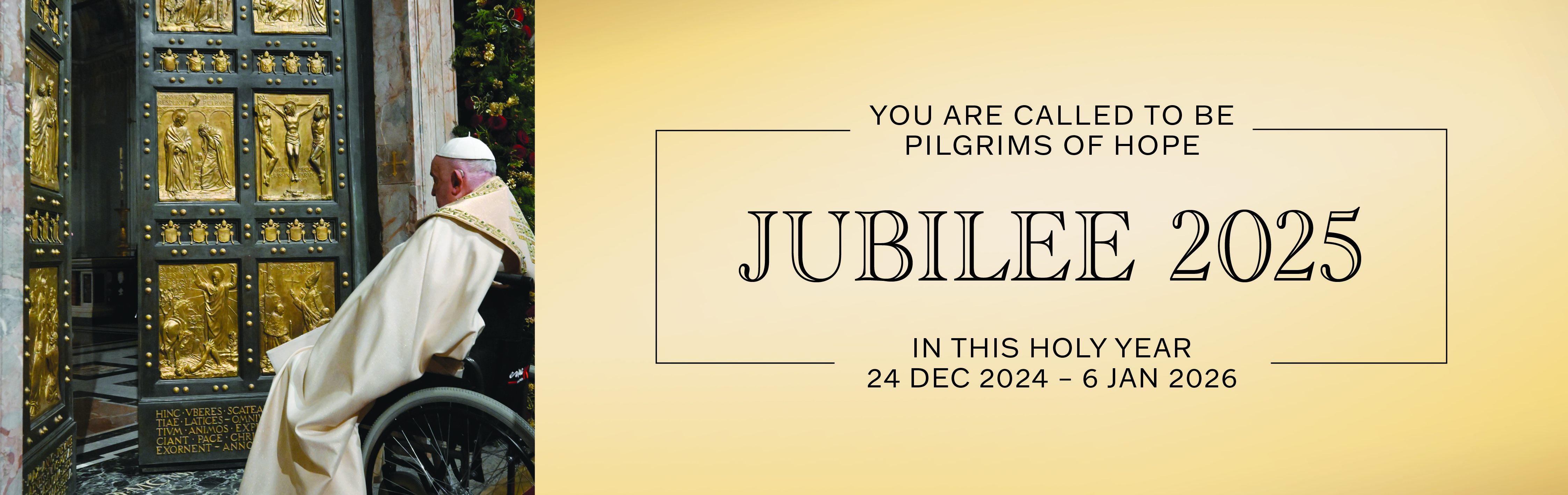 Jubilee Year Banner