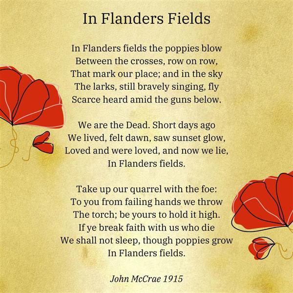 A Prayer for Remembrance Sunday 